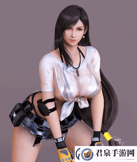 3D区推主给蒂法穿上其他女角色衣服