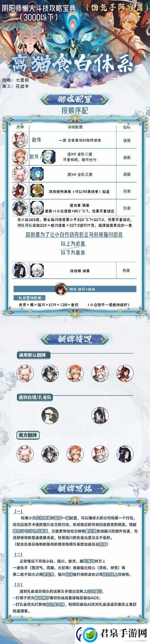 阴阳师斗技全新攻略