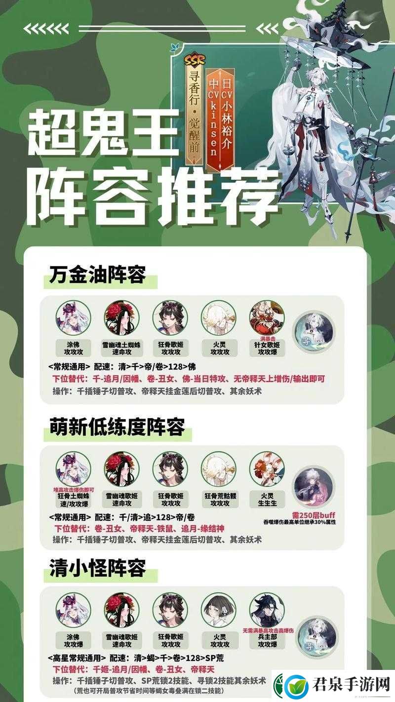 阴阳师五一漫展鬼王攻略