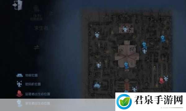 第五人格军工厂地图，屠夫刷新点与出生位置全攻略