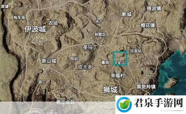 和平精英沙漠地图，揭秘最稳吃鸡的宝藏地点