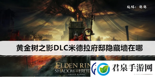 艾尔登法环黄金树之影DLC米德拉府邸隐藏墙在哪