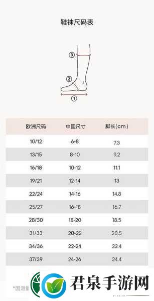 欧洲尺码日本尺码专线