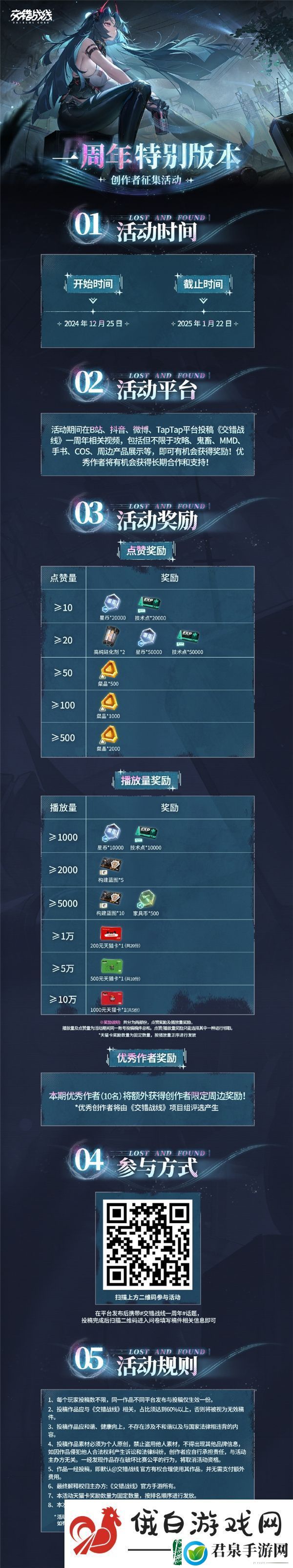 交错战线周年庆6星自选怎么选