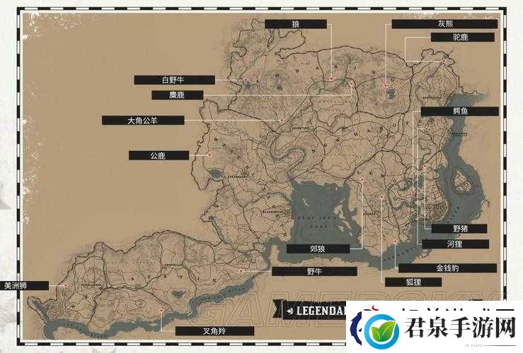 荒野大镖客2所有传说鱼刷新地点及垂钓位置全攻略