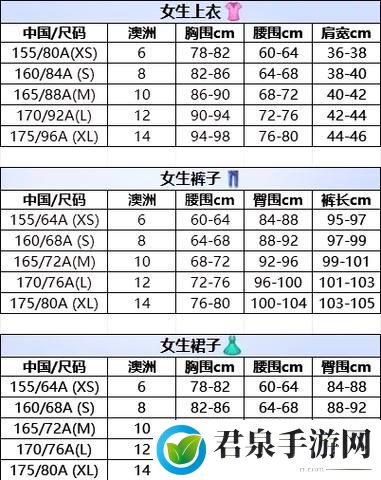 亚洲尺码和欧洲尺码专线