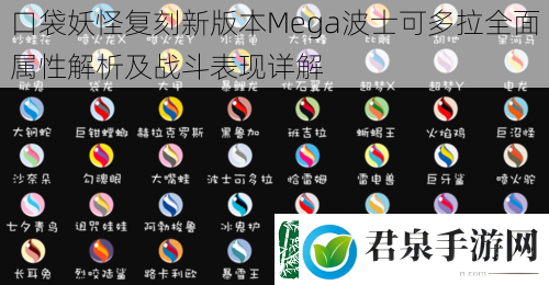 口袋妖怪复刻新版本Mega波士可多拉全面属性解析及战斗表现详解