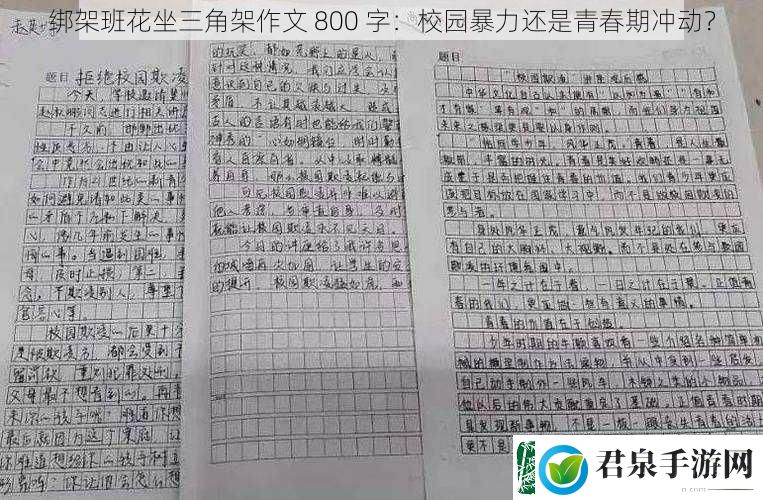 绑架班花坐三角架作文800字