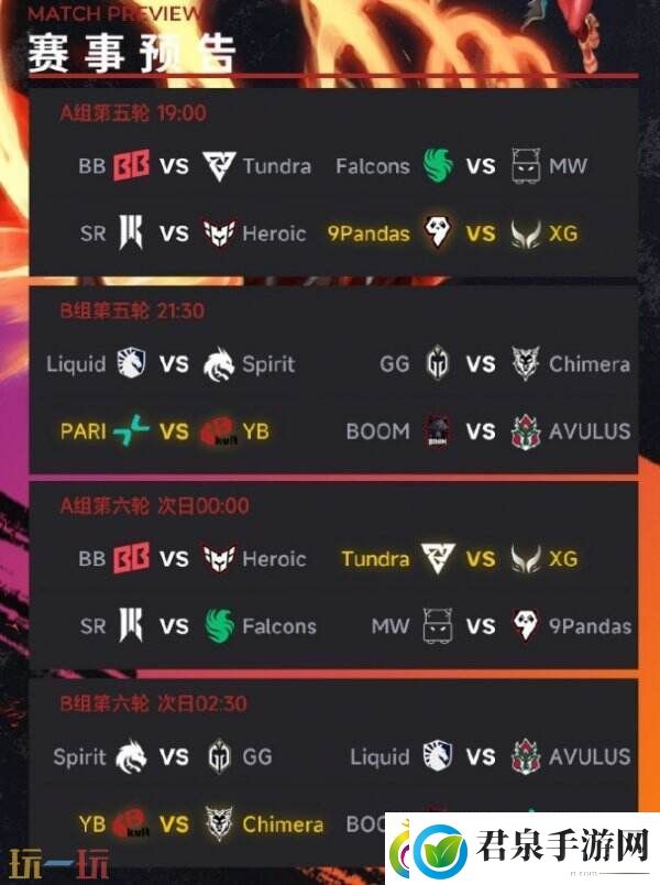 DOTA2梦幻联赛s25小组赛第二日结束！YB依然位列小组第二